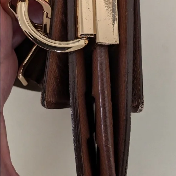 Louis Vuitton Wallet with added unbranded strap - Picture 6 of 9